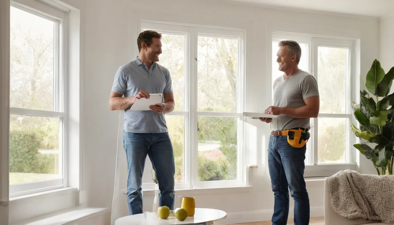 A bright, newly installed window in a home near Atlanta